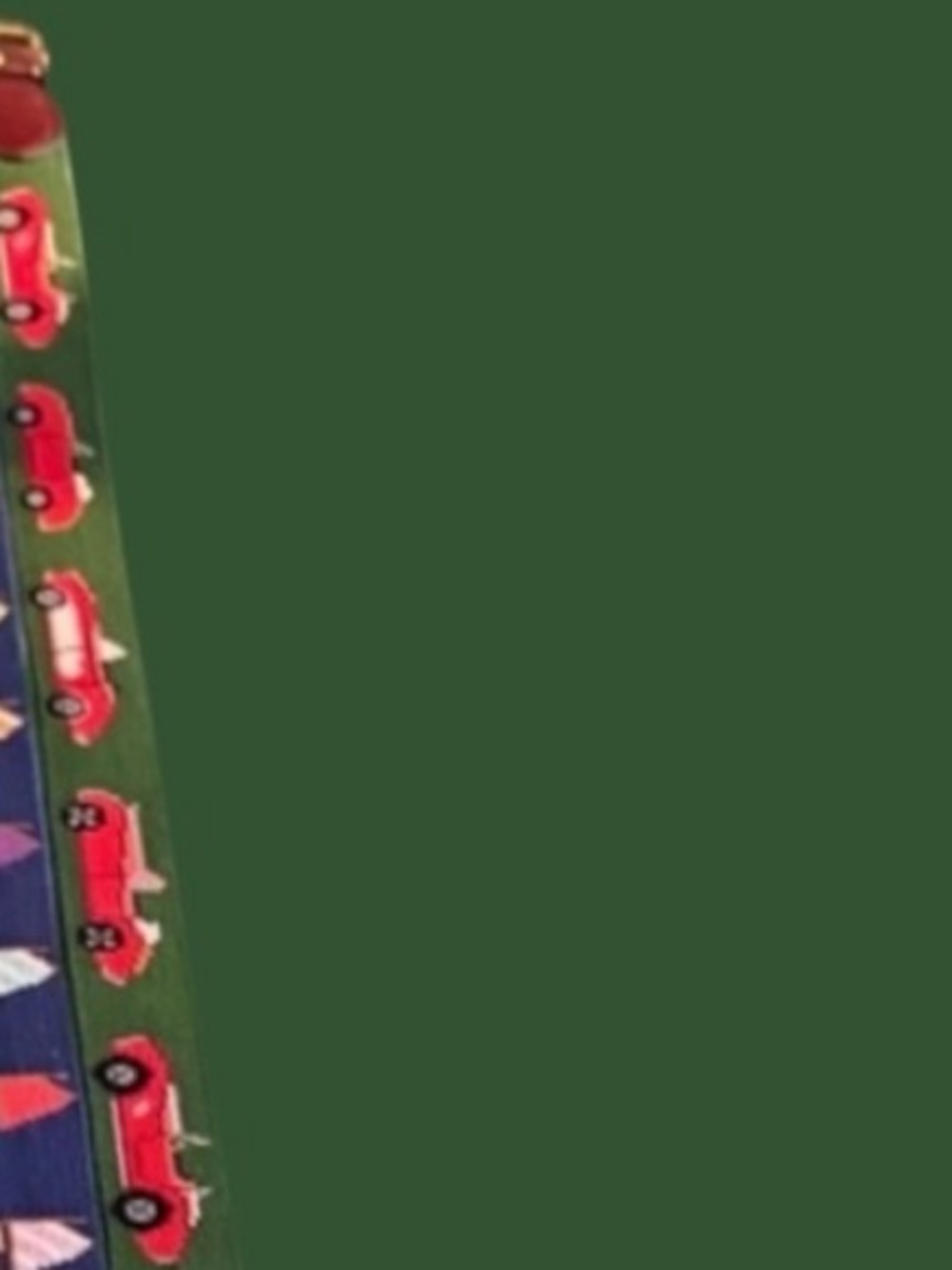 Smathers & Branson Men's Burgundy Leather Belt Cars Belt Only Size 42